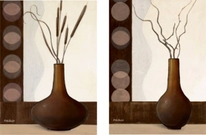 Autumn light, komplet od dve uramljene slike 50x70cm