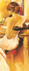 Choe, uramljena slika 50x100cm
