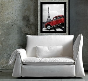Eiffel tower, framed picture - Img 2
