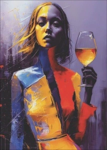 Ghina, uramljena slika 40x50cm ,50x70cm i 60x90cm