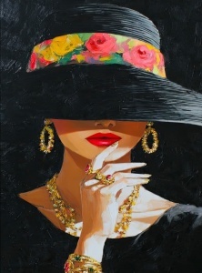 Leda., uramljena slika 40x50cm , 50x70cm i 60x80cm