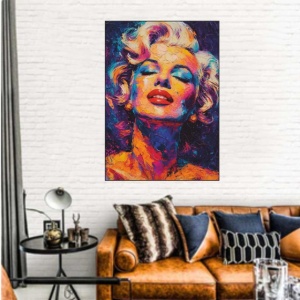 Marilyn Monroe , uramljena slika 40x50cm i 50x70cm - Img 2