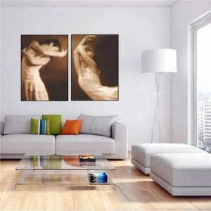 Mia i Dina Balerine, komplet od dve uramljene slike 50x70cm svaka - Img 2
