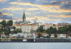 Beograd Saborna crkva , uramljena slika 70x100cm
