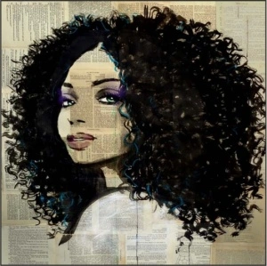 Dizzi, uramljena slika 50x50cm