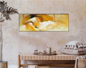 Joanin, uramljena slika 35x100cm - Img 2