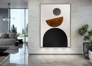 Juu, uramljena slika 70x100cm - Img 2