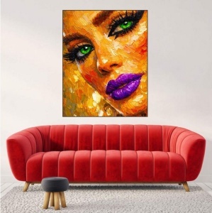 Lea, uramljena slika 40x50cm , 50x70cm i 60x80cm - Img 2