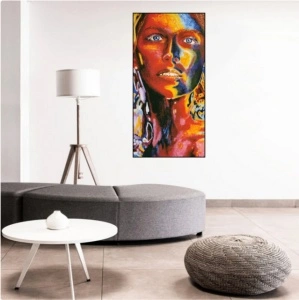 Leonie, uramljena slika 50x100cm - Img 3