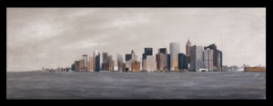 Manhattan view from boat
