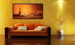 New York City, Liberty, framed picture - Img 2