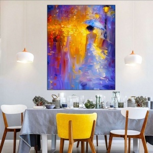Ria, uramljena slika 40x50cm , 50x70cm i 60x90cm - Img 2