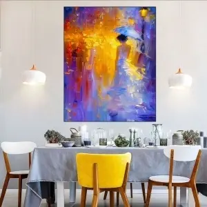 Ria, uramljena slika 40x50cm , 50x70cm i 60x90cm - Img 2