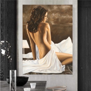 Sophie, uramljena slika 60x80cm - Img 2