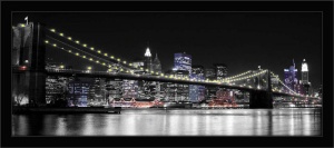 Brooklyn bridge lights
