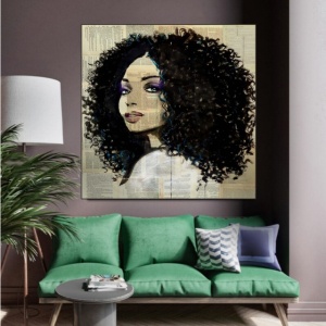 Dizzi, uramljena slika 50x50cm - Img 2