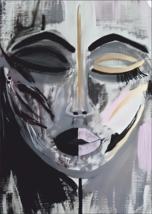 Itta, uramljena slika 40x50cm, 50x70cm i 60x90cm