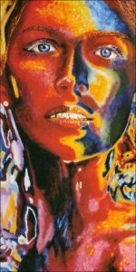 Leonie, uramljena slika 50x100cm