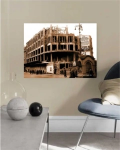 Stari Beograd, palata albanija 1938,.dimenzije slike: 30x40cm i 40x50 cm - Img 2