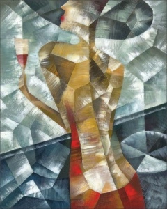 Tinna, uramljena slika 40x50cm i 50x70cm