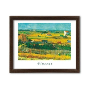 Vincent Van Gogh-La Mietitura, uramljena slika 40x50cm