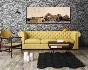 Abebi, uramljena slika, dimenzije 30x70cm i 35x100cm - Img 2