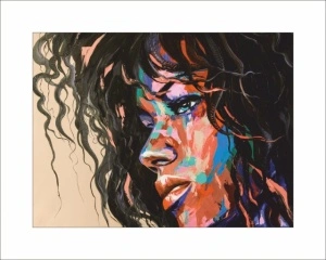 Ajseja, uramljena slika 40x50cm , 50x70cm 60x80cm