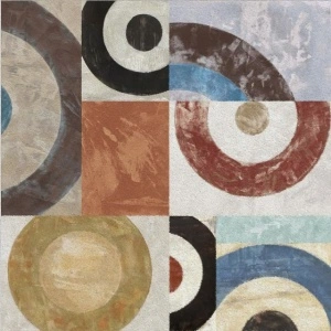 Apstrakcija Nava 2, uramljena slika 70x70cm