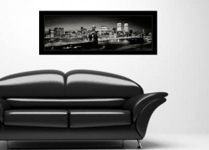 Brooklin Bridge, framed picture - Img 2