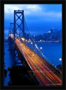 Brooklyn bridge, framed picture
