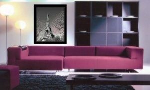 Eiffel tower, framed picture - Img 2