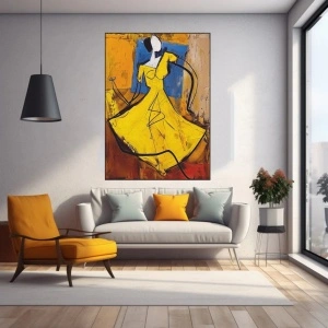 Fida, uramljena slika 40x50cm , 50x70cm i 60x90cm - Img 2