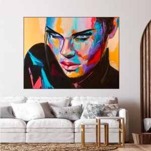 Gina, uramljena slika 40x50cm , 50x70cm i 60x90cm - Img 2