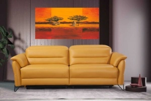 Kalimba-Kase in Kenia, uramljena slika 50 x 100 cm - Img 2