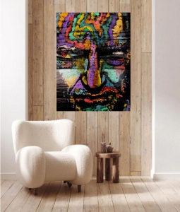 Manik, uramljena slika 30x40cm , 40x50cm i 50x70cm - Img 2