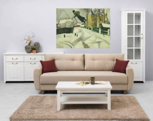 Marc Chagall, Over Vitebsk 1913., uramljena slika dimenzije 40x50cm - Img 2