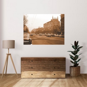stari Beograd, terazije1966., dimenzije : 30x40cm i 40x50 cm - Img 2