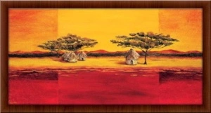 Case in Kenya, framed picture