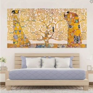 Il fregio di Stoclet -G. Klimt 1909., uramljena slika 50x100cm - Img 2