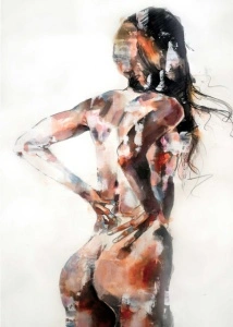 Meggi, uramljena slika 40x50cm i 50x70cm