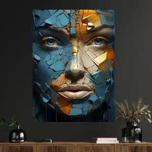 Miuko, uramljena slika 40x50cm i 50x70cm - Img 2