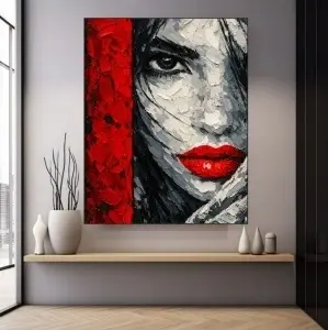 Nadia, uramljena slika 40x50cm , 50x70cm i 60x80cm - Img 2