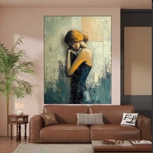 Nida, uramljena slika 40x50cm , 50x70cm i 60x90cm - Img 2