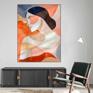 Niia, uramljena slika 40x50cm , 50x70cm i 60x80cm - Img 2