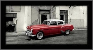 Red oldsmobile, picture