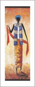 Slika N"togo, uramljena slika 30x70cm
