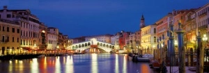 Venecija, uramljena slika 35x100cm