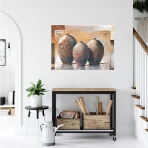Antički ćupovi 2, uramljena slika 50x70cm - Img 2
