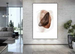 Ioopi, uramljena slika dimenzije 70x100cm - Img 2