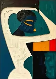 Katuho, uramljena slika 40x50cm , 50x70cm i 60x90cm